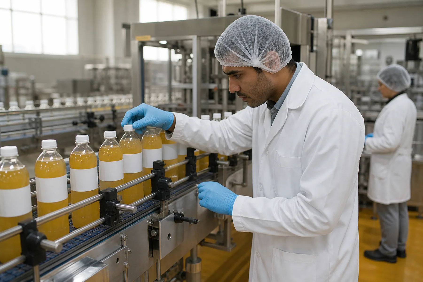 Inspection of beverage fill level, closure, and label placement