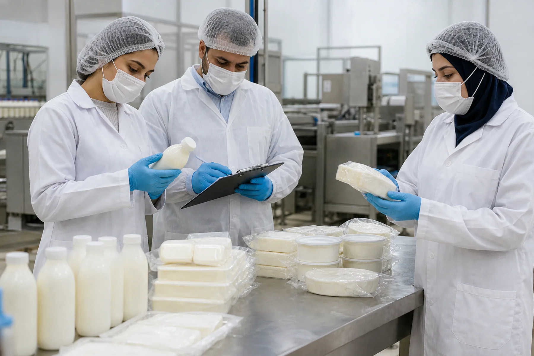 Segregated dairy products under quality review