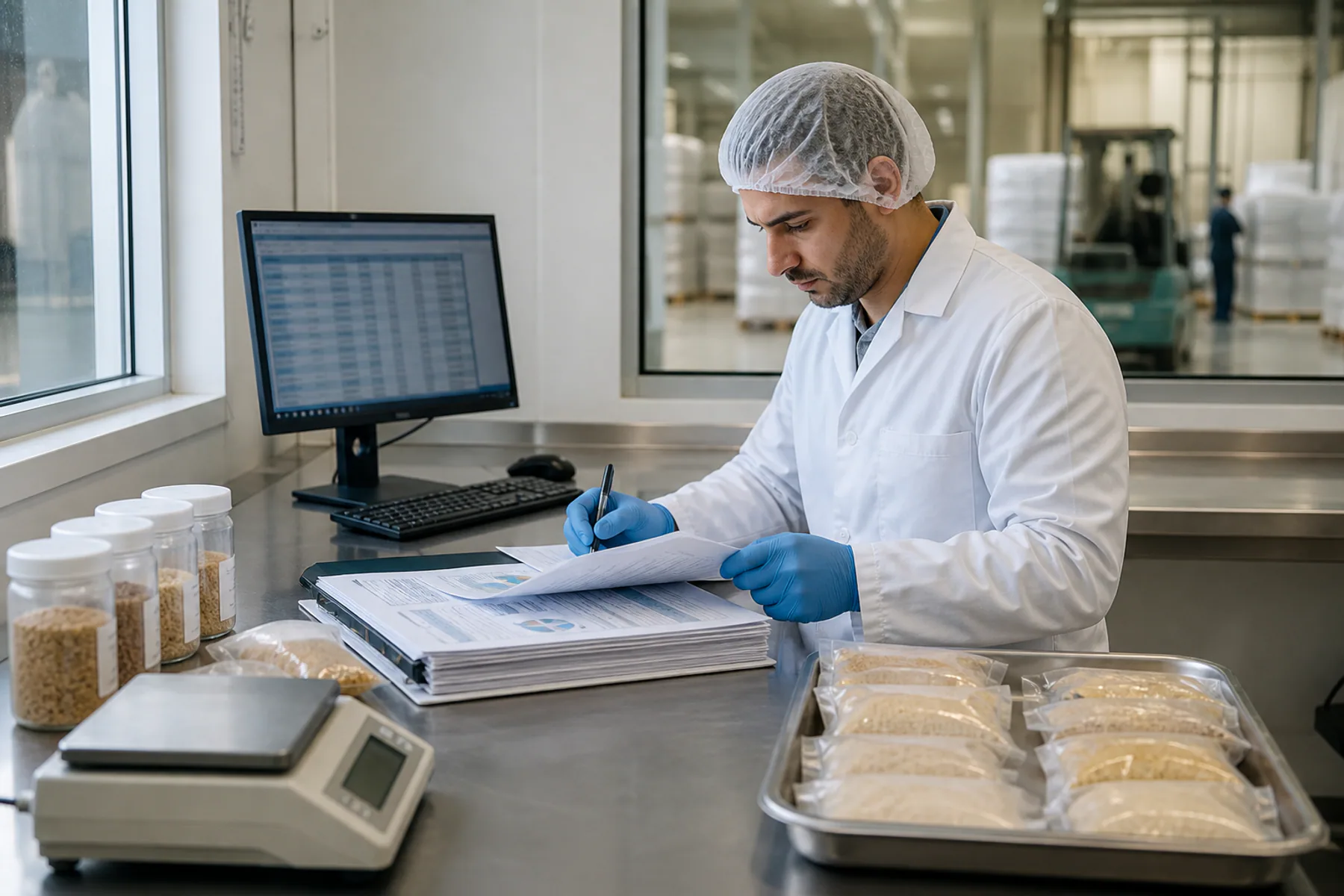 Connected batch, audit, supplier, and shipment evidence