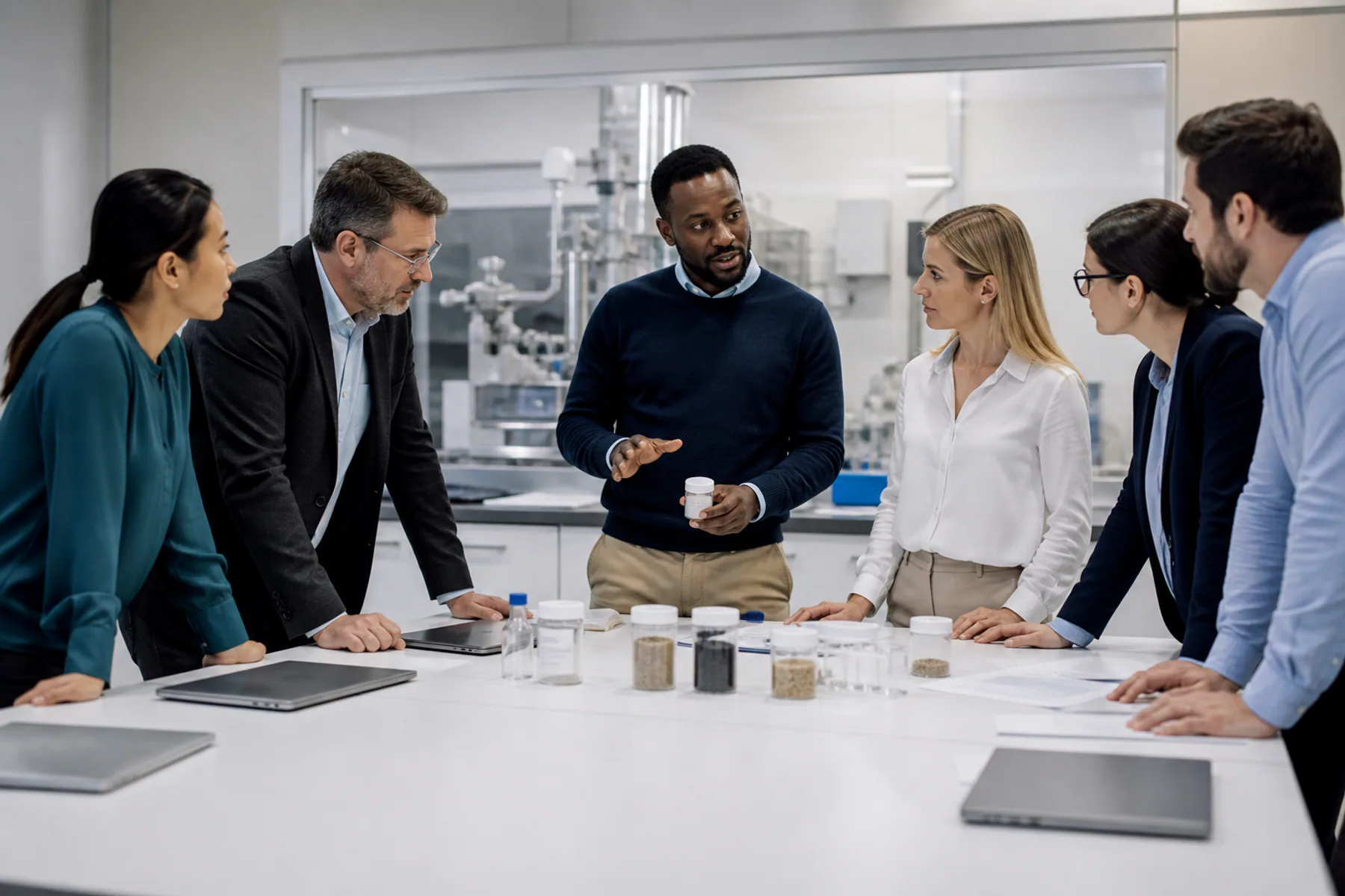 QSigma360 product team collaborating with regulated-industry experts