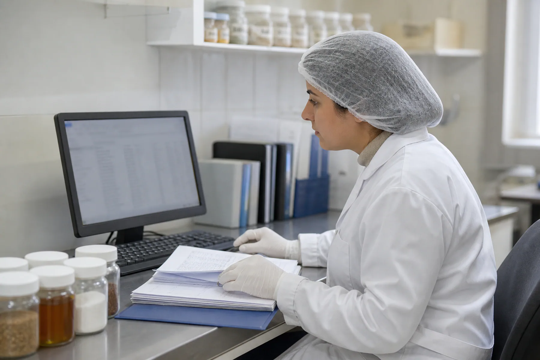 Review of ingredient specifications and lot documents