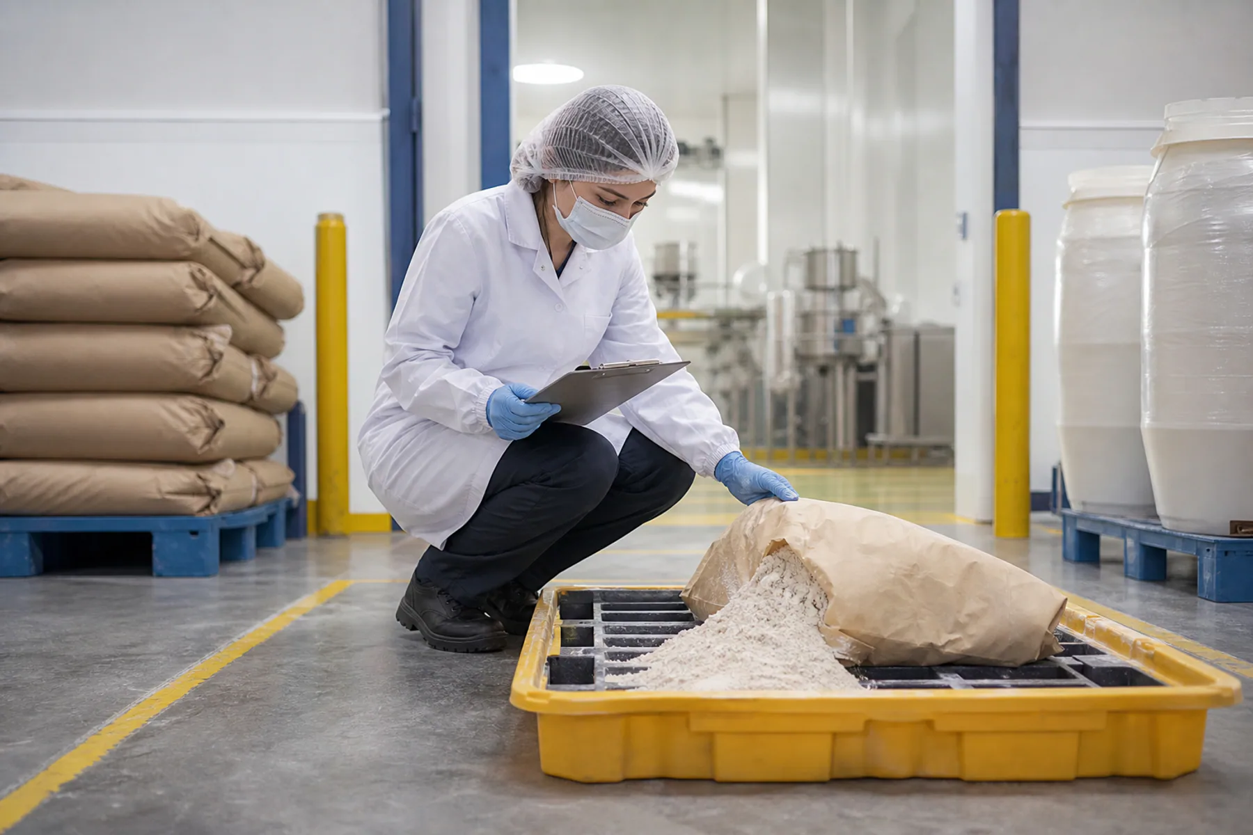 Verification of ingredient segregation and cross-contact risks