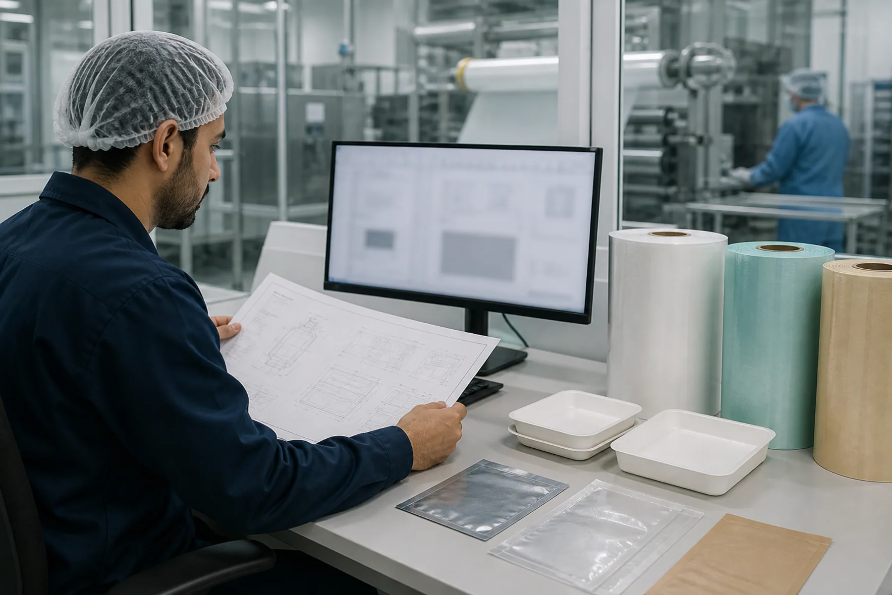 Review of packaging material documents and specifications